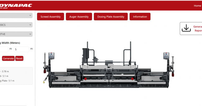 Now Available: Screed Configurator for Pavers